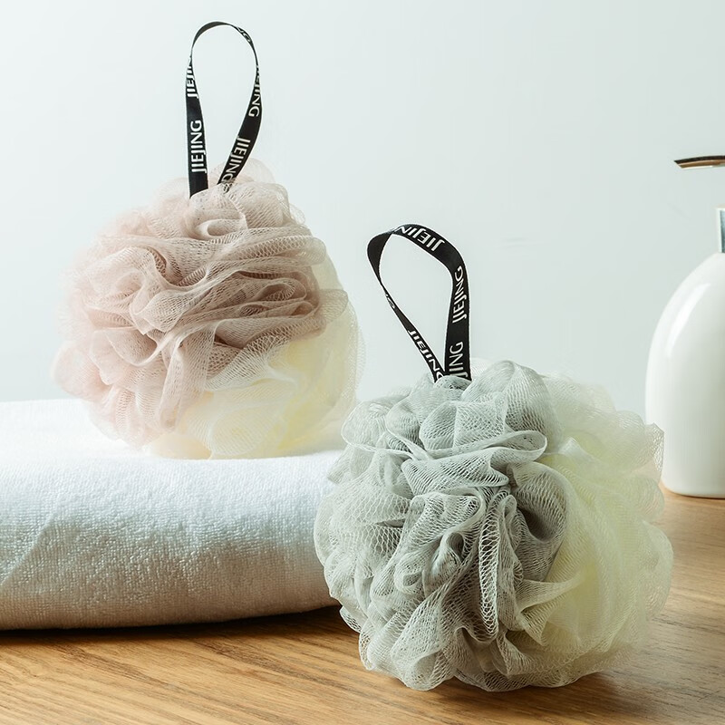 Mufan high-end bathroom products, bath towel, large bath ball, strong back strip, bath towel, bathing utensils, high-end bath towel - green 1 piece