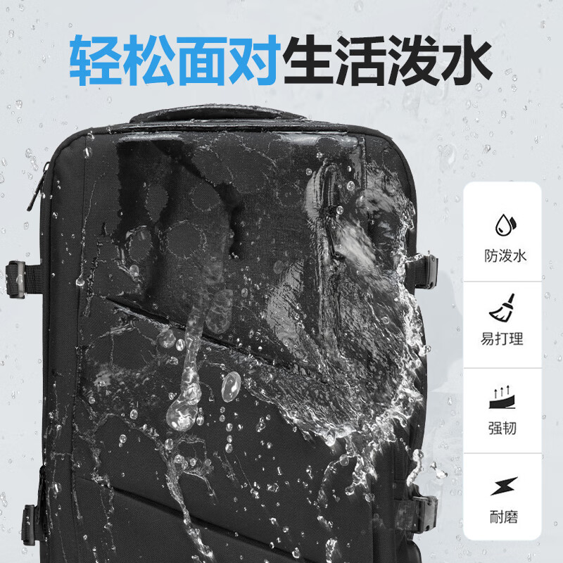 VICTORIATOURIST Backpack Men's Travel Backpack Large Capacity Laptop School Bag 17.3-inch Business Travel Business Computer Bag Expandable