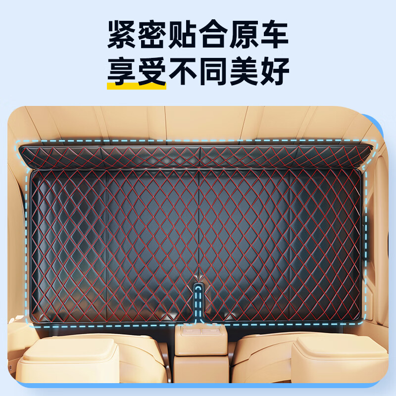 Wise Nation car mattress, a sleeping artifact in the car, back seat and back seat, flat sleeping pad, folding bed, car SUV