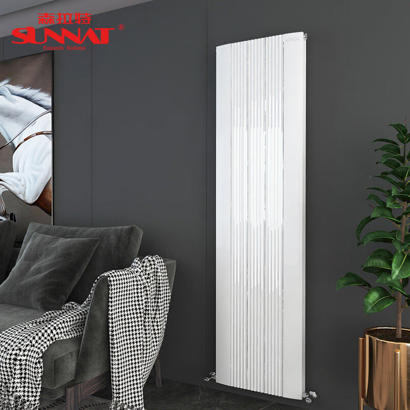 Senrat copper-aluminum composite radiator household water heating radiator anti-smoke wall radiator household wall-mounted center distance 1200mm-height 1240mm