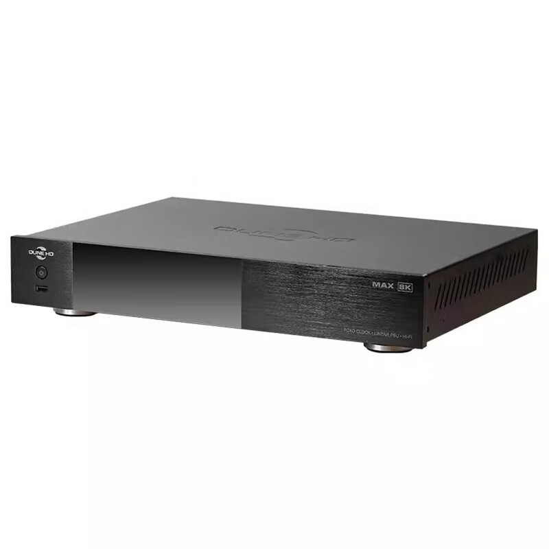 DUNE HD DUNE MAX 8K hard disk player ultra high definition UHD 4K double layer Dolby Vision 5.1 7.1 channel home theater fever grade hifi original ISO Blu-ray player 16T hard disk (full of high-definition movies + free 200T network disk resources)