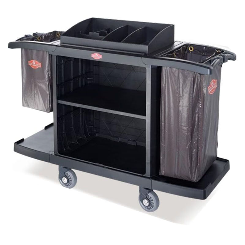 Southern bilateral service vehicle hotel room work linen vehicle room entrance hand push collection vehicle cleaning cleaning vehicle unilateral shuttle flexible universal