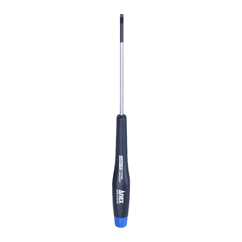 ANEX Precision Screwdriver No.3450 Slotted Screwdriver Model Screwdriver 2.5X75mm Slotted Screwdriver