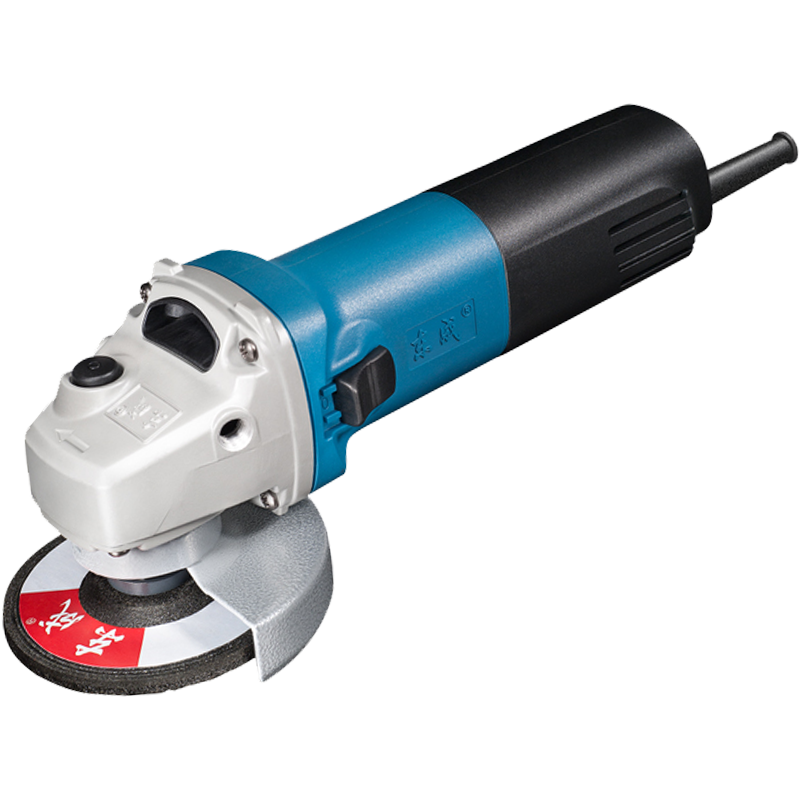 Dongcheng angle grinder polisher multifunctional household cutting machine hand grinding polishing S1M-FF10-100/13-100 10-100 adjustable speed side switch high supporting