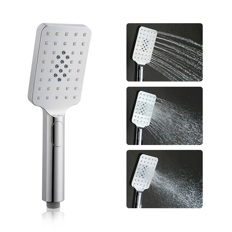 Guduo GDOU bathroom wall-mounted concealed shower rain waterfall multi-functional top spray constant temperature shower set 86497