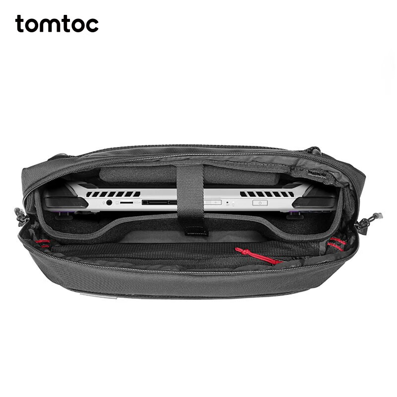Tomtoc Steam Deck storage bag ROG handheld storage bag Xbox Ally X crossbody bag can be adapted to LEGION switch2 storage bag NS2 win handheld bag G47