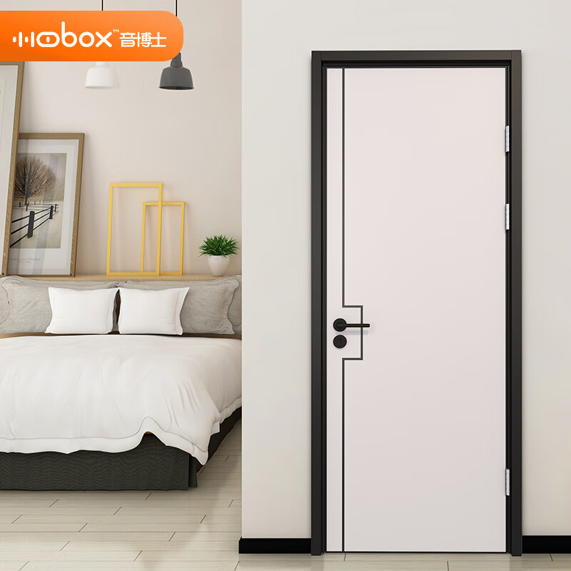 Dr. Yin (Y.BOX) Soundproof Door Bedroom Soundproof Wooden Door Indoor Noise Reduction Silent Door Paint-Free Formaldehyde-Free Customized Modern Simple Soundproof Door Customer-Customized Size