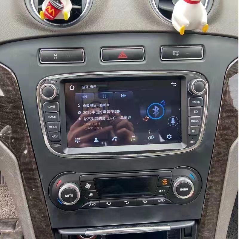 Shenxing 08-13 Ford Mondeo winning classic Fox Max navigation central control reversing image integrated machine quad-core 1+32G navigation package installation standard navigation + reversing camera + tire pressure