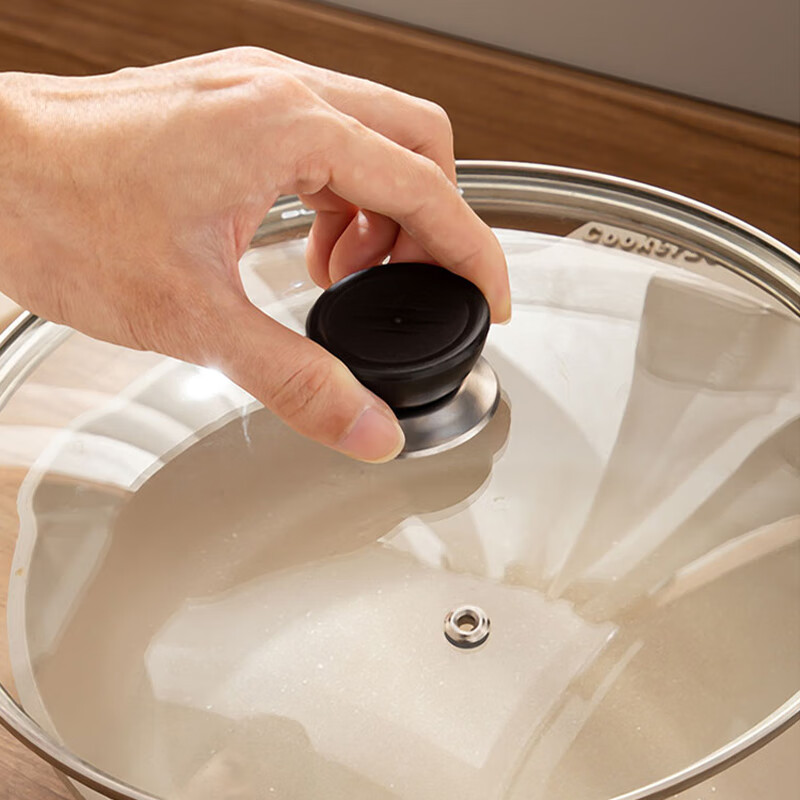 Dimple universal pot lid handle anti-scalding handle can stand pot lid handle cap top cap steamer wok lid accessories