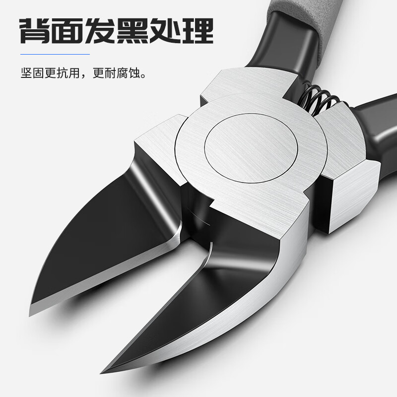 Ruineng water mouth pliers diagonal nose pliers 6-inch model cutting pliers electrician wire cutter industrial grade partial mouth pliers diagonal nose pliers wire cutting pliers