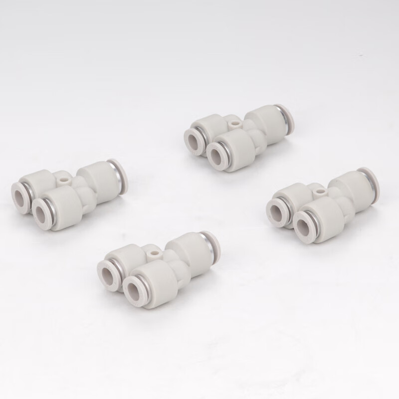 AirTac air pipe quick-in connector Y-type tee reducing diameter APW6-4/8-6/10-8/12-10 APW12-10