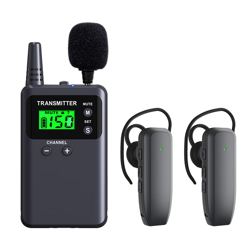 Bcity wireless guide one-to-many enterprise reception scenic spot museum factory tour guide electronic headset Bluetooth headset 919R simultaneous translation single speaker 15 listening set (1 main + 15 headphones + 20 holes + storage box)