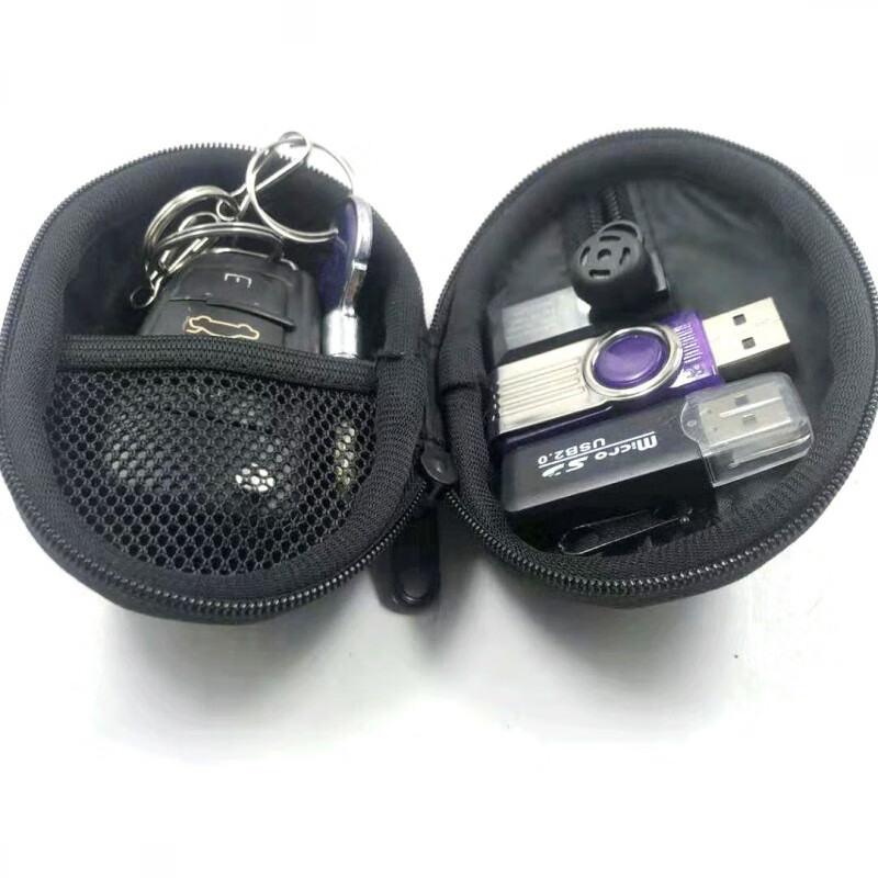 Chongsukei2022 car key bag mini female change EVA bag multi-function key bag bag camouflage color 2
