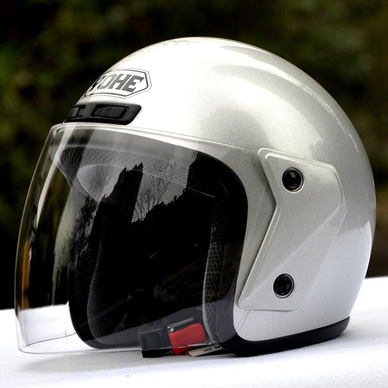 YOHE Eternal 3C Motorcycle Helmet Electric Vehicle Helmet Men's and Women's Four Seasons Helmet Frosted Women's Autumn and Winter Frosted Women's Helmet Matte Black M Recommended 54-55cm Too Small