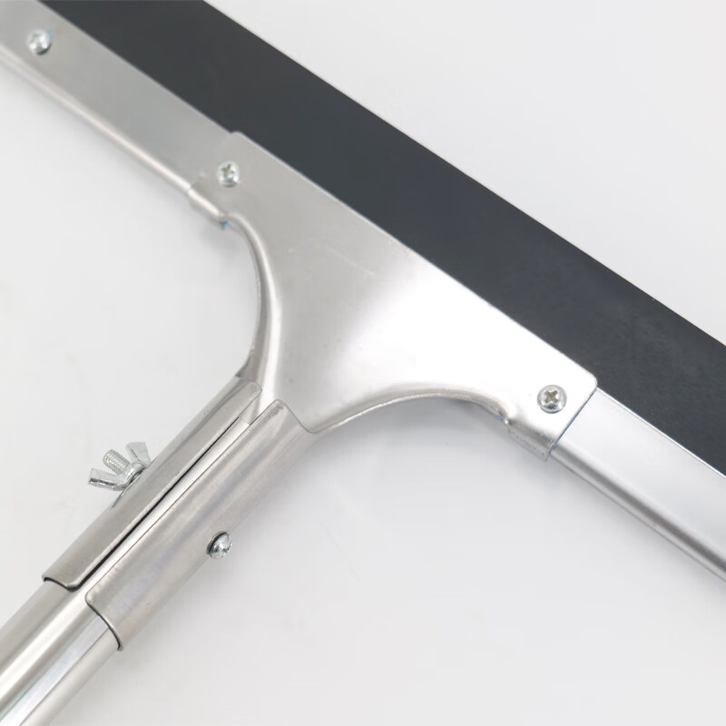 Hasdick floor wiper 75cm rubber (stainless steel pole) bathroom wiper floor scraper wiper sweeper commercial floor scraper HKZX-63