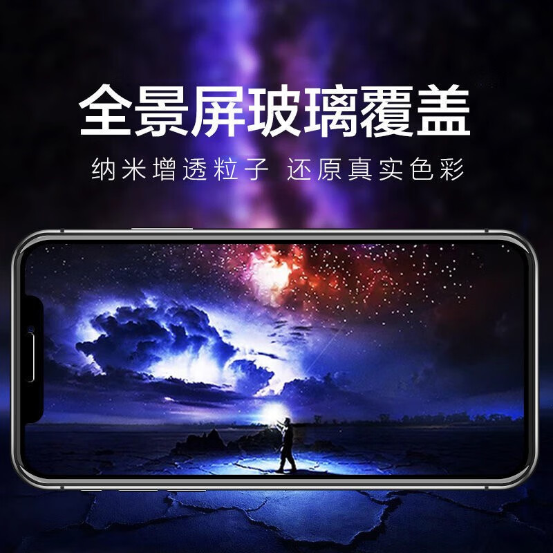 Yuebao tempered film for iPhone 11 11ProMax/xsmax full screen coverage HD explosion-proof mobile phone film universal 6.1 inch for iPhone 11/XR