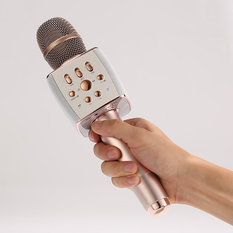 Quanmeng karaoke microphone and audio integrated home KTV singing recording artifact outdoor entertainment live broadcast comes with sound card wireless Bluetooth microphone speaker equipment