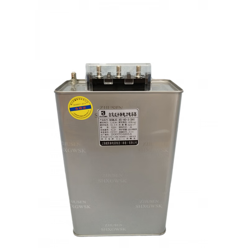 BSMJ0.45-10/15/16/20/25/30-3 self-healing low-voltage parallel power capacitor 0.25-30-3YN