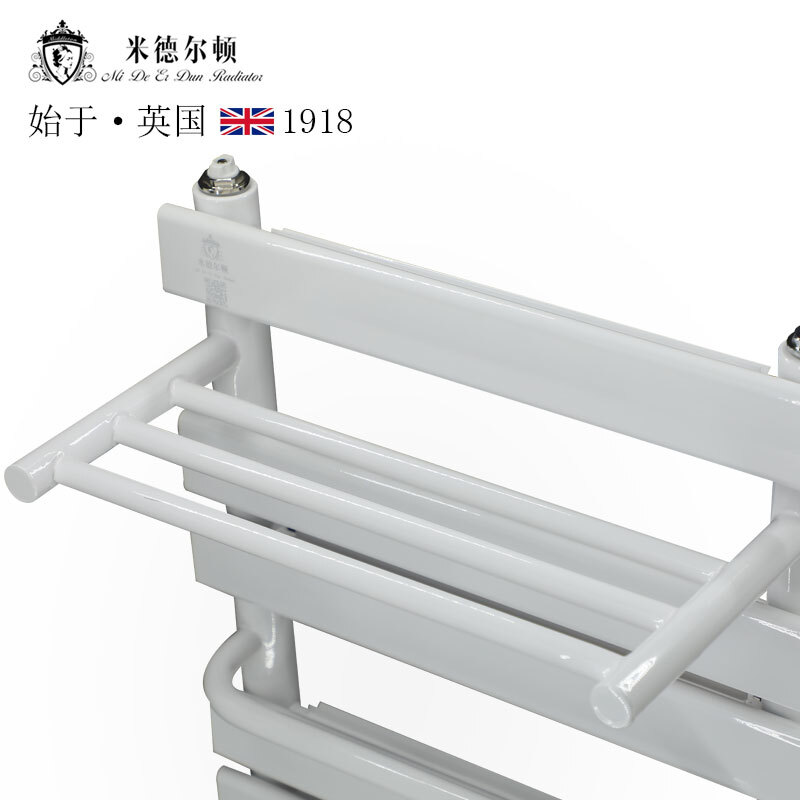 Middleton copper-aluminum composite radiator wall-mounted fin radiator bathroom plumbing rack radiator copper-aluminum back basket height 600*400 center distance