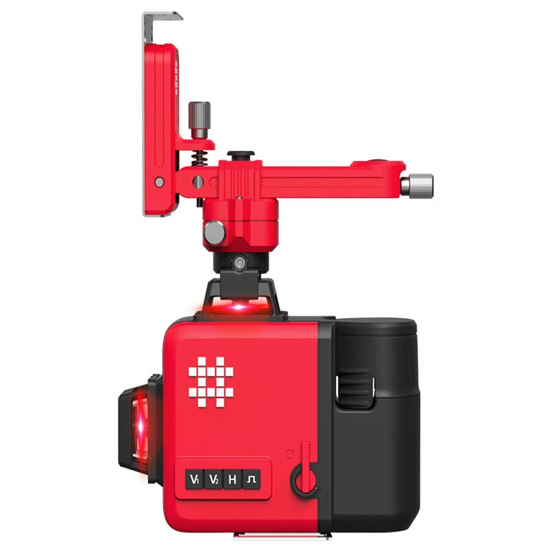 Ishii level red light 12-line infrared laser level wall-mounted level high-precision 7829 floor-wall level 7829F wall-mounted level 12 lines - dual electric standard