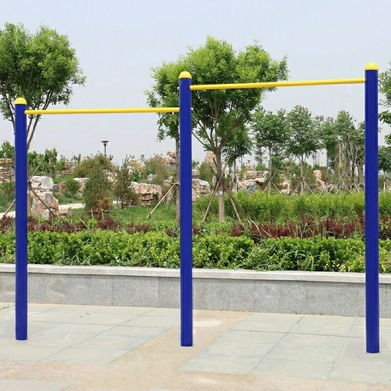 Huanmei (HUANMEI) horizontal bar parallel bar fitness path underground horizontal bar parallel bar above ground outdoor outdoor horizontal bar school home community standard parallel bar 4 inches thick