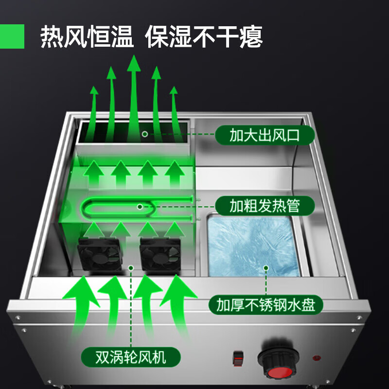Mengshi Claypot Rice Machine Commercial Insulation Cabinet Large Capacity Intelligent Fully Automatic Constant Temperature Hot Rice Cabinet Hot Food Insulation Box Takeaway Fast Food Insulation Machine 5-Layer | Claypot Rice Insulation Cabinet | Can Hold 45 Claypots