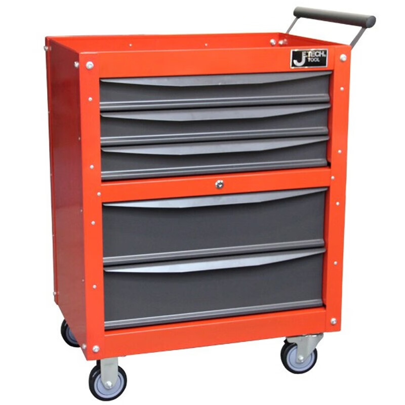 Jieke RC-5C tool trolley multi-functional car repair drawer tool box tool cabinet 5 layers tools