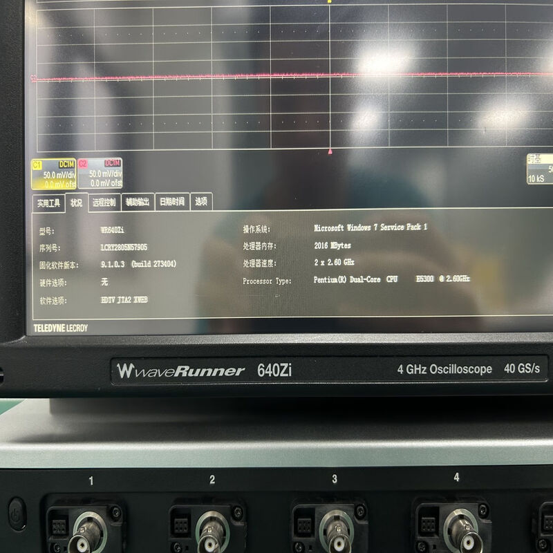 Keysight used oscilloscope LeCroy LeCroy WR610Zi 640Zi 606Zi Inquiry for details 640Zi (4G bandwidth)