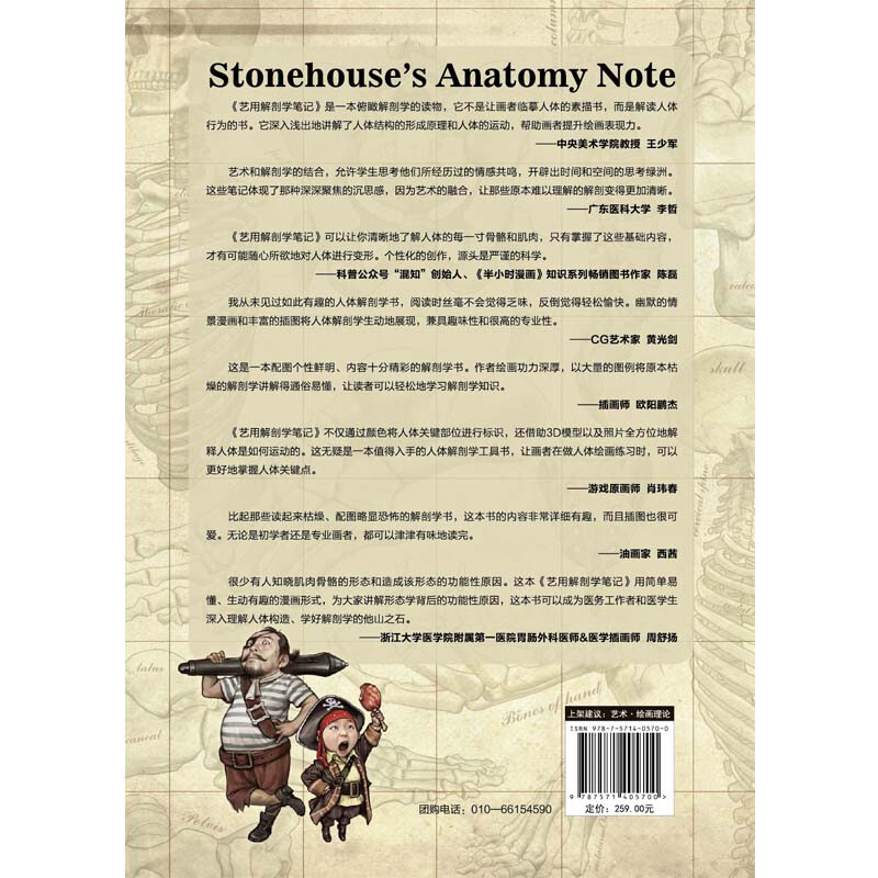 Anatomy Notes for Artists