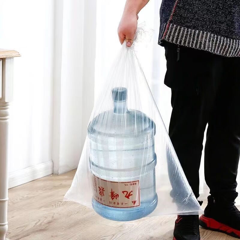 Quilt bag, quilt packing bag, transparent dust-proof storage bag, extra-large moisture-proof plastic organizing and moving bag 90*120 (suitable for double quilt), home use (10 thick)