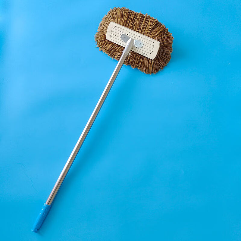 Car wash mop, long handle, telescopic car wash brush, soft-bristled car brush, car brush, car cleaning tool, 8cm*25cm brush head + 1.2m straight pole