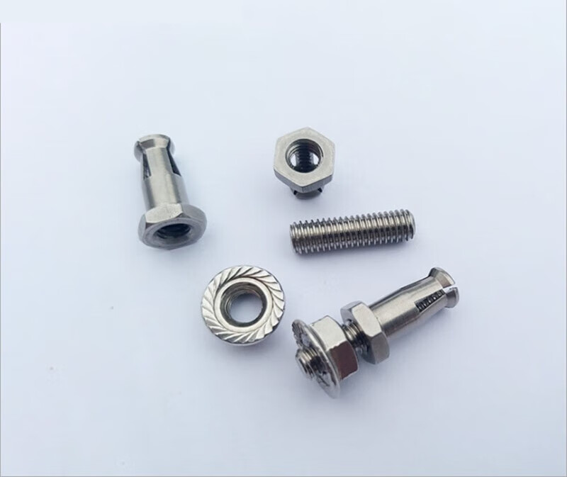 FHJQBM6 stainless steel screw-in back bolt screw tile connection exterior wall expansion bolt aluminum alloy stone dry hanging M8 10 sets starting from 6*5*16