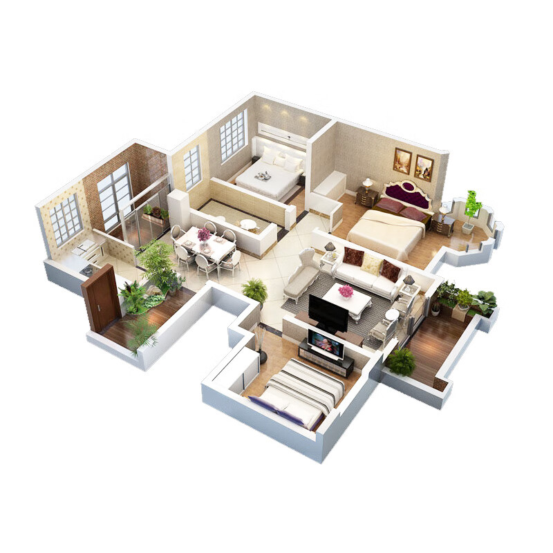 Temple of Heaven decoration privilege card, Beijing free door-to-door measurement and house layout plan, one-stop home decoration, reservation deposit