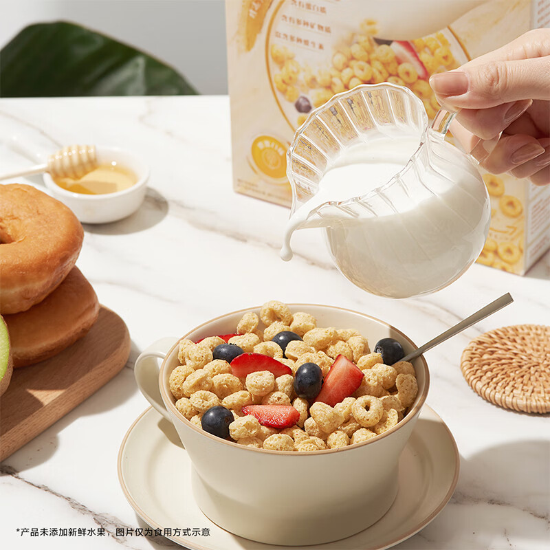 Kellogg's imported Guvitz 175g children's nutritional cereal ready-to-eat cereal crispy student breakfast meal replacement teething snacks