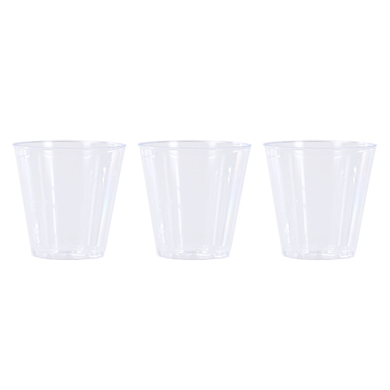 Babic disposable hard plastic cup aviation cup 30ml*50 only trial tasting cup small tasting cup white wine cup