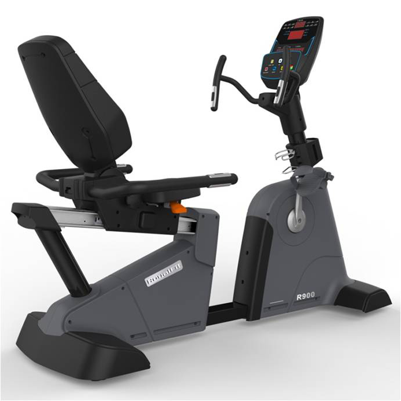 Luo Feijian (RoyalFit) RoyalFit Luo Feijian R900 imported horizontal exercise bike gym equipment wholesale