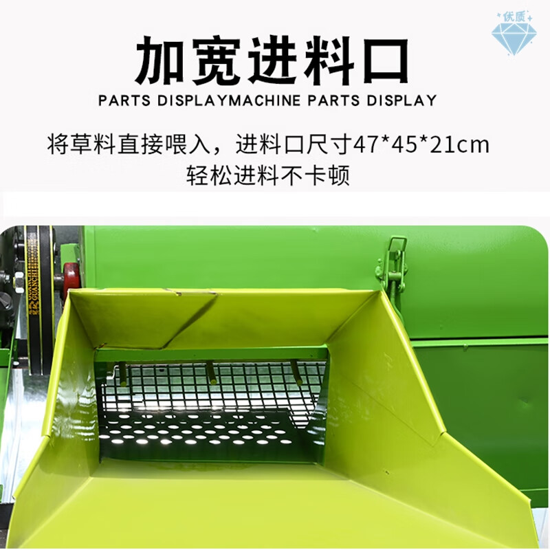 Huili's rice and wheat threshing machine, small threshing machine, agricultural full-feed rice threshing machine, wheat threshing machine - suitable for rice, wheat and other crops