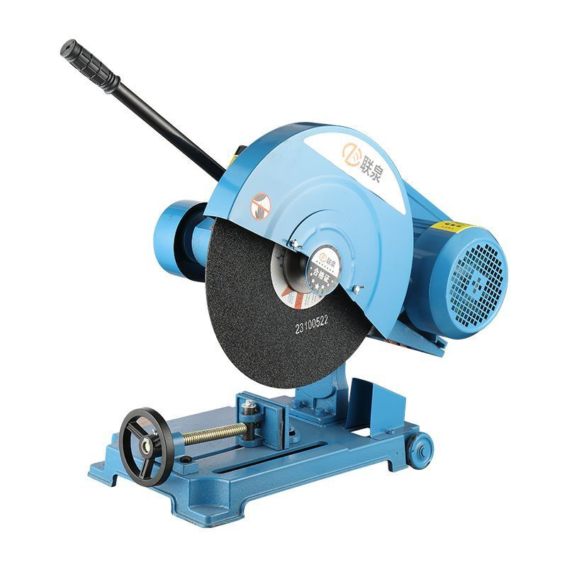 400 type steel cutting machine, wood sawing machine, industrial-grade heavy-duty cutting machine, three-phase 3KW high-power household cutting machine, steel plate type 2.2kw frame, no motor