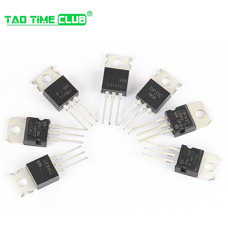 TIP41C TIP122/127/42/31/32/142 Power transistor package TO220 Transistor NPN TIP42CTU Transistor package TO220 2 pcs