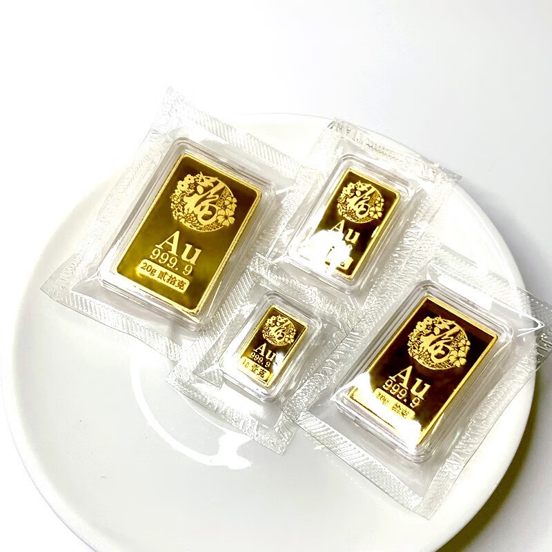 Tianxinyang Pure Gold/Gold AU9999 Fortune Gold Bar 1g