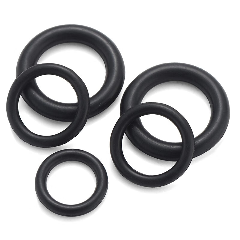Jinggong (JINGGONG) nitrile rubber o-ring sealing ring o-shaped rubber ring oil seal sealing ring waterproof and high temperature resistant black gasket outer diameter 17*wire diameter 1.5 (50 pieces)