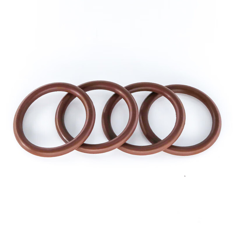 ZHIDE fluorine rubber O-ring resistant to high temperature, acid and alkali, corrosion and wear-resistant brown O-ring - inner diameter 12.5*1.8mm (50 pcs/pack)