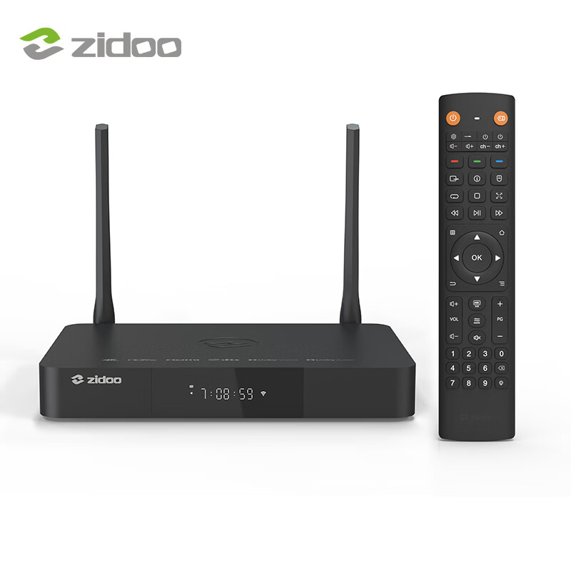 ZIDOO Z9X8K / Z9XPRO 4KHDR UHD Dolby Vision Blu-ray HD hard drive player home network video player Z9X PRO-V11 infrared remote control factory direct delivery