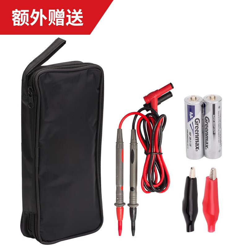 UNI-T multimeter high-precision digital multimeter automatic range anti-burn anti-mismeasurement multi-purpose electric meter voltage and current meter NCV large capacitance measurement UT136B+