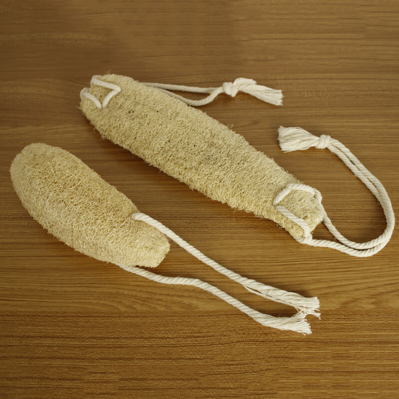 Zhongfuyuan Natural Loofah Bath Towel Luffa Loofah Long Strip Back Bath Bath Back Scrub Bath Towel