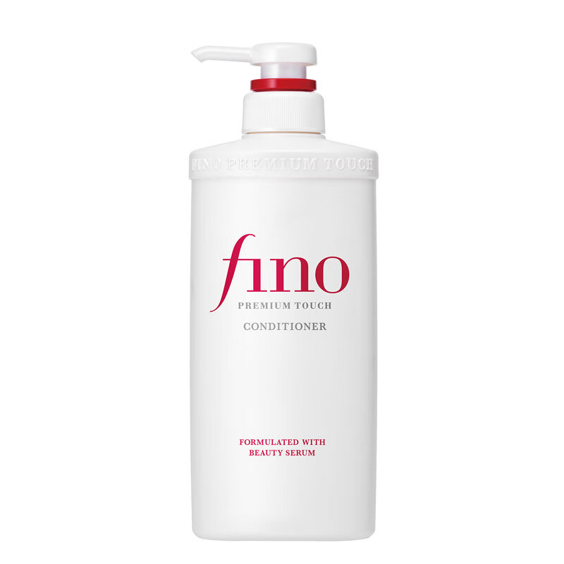 FINO Fen rich and translucent beauty serum conditioner 550ml repairs damaged hair, hair mask level nourishes, strengthens and suppleness
