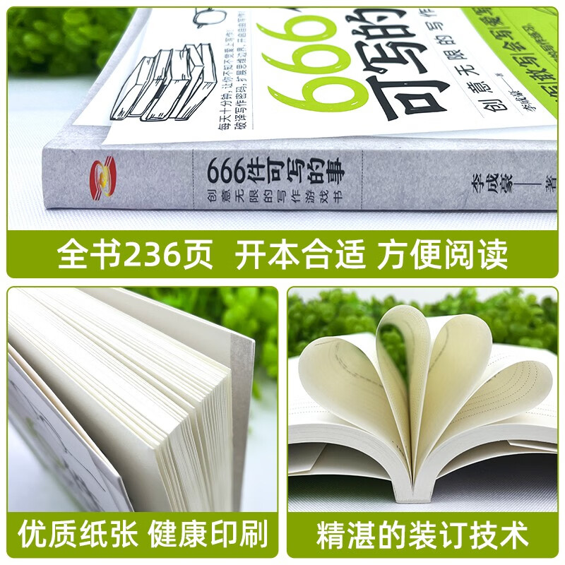 666 things to write about. Infinitely creative writing game book. New version. Improve language literacy. Writing exercises for Chinese learning.