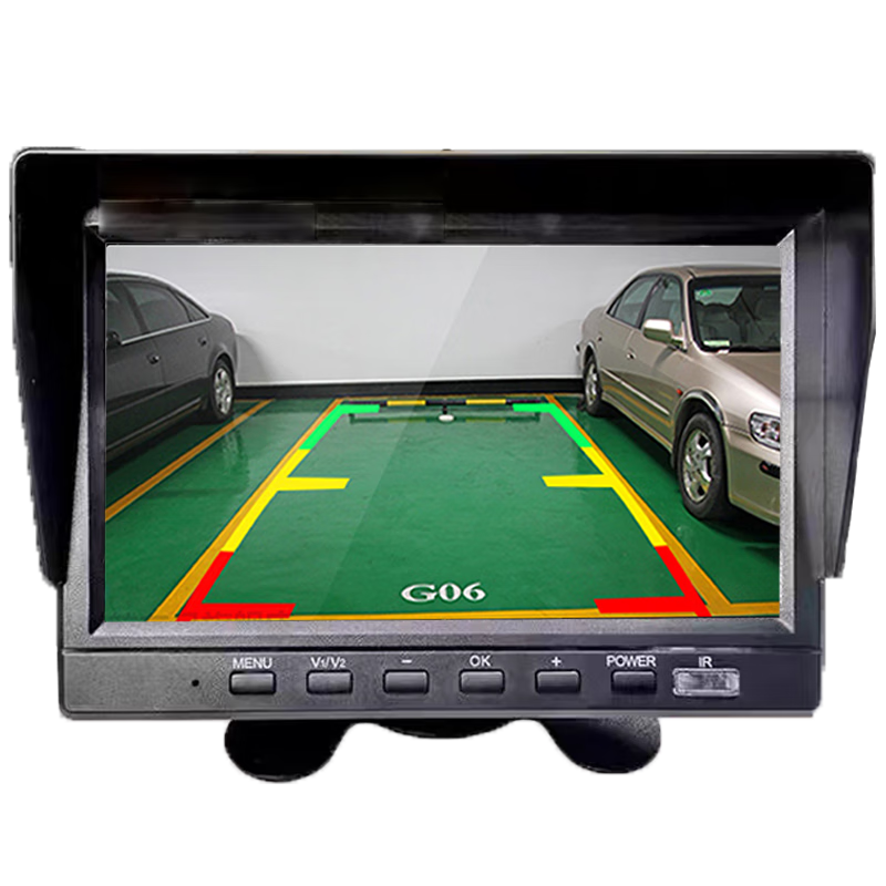 Jinshitu truck reversing image 12v24V driving recorder all-in-one panoramic 360 monitoring AHD high-definition night vision lens 10-inch reversing image without video 15 meters wiring