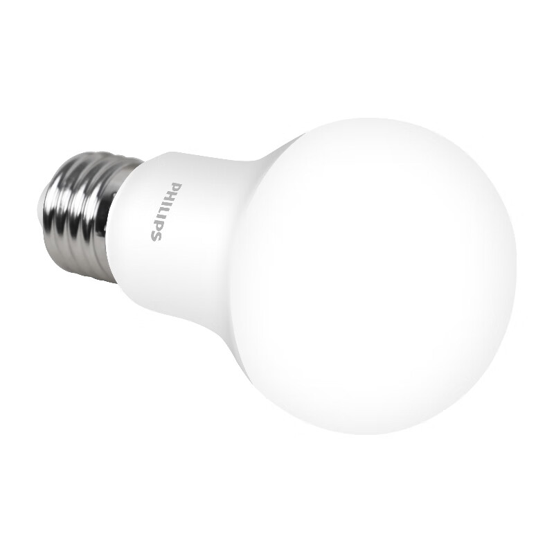 Philips (PHILIPS) constant-brightness LED bulb high-brightness energy-saving bulb lighting source E27 screw 10W yellow light 3000K true color version