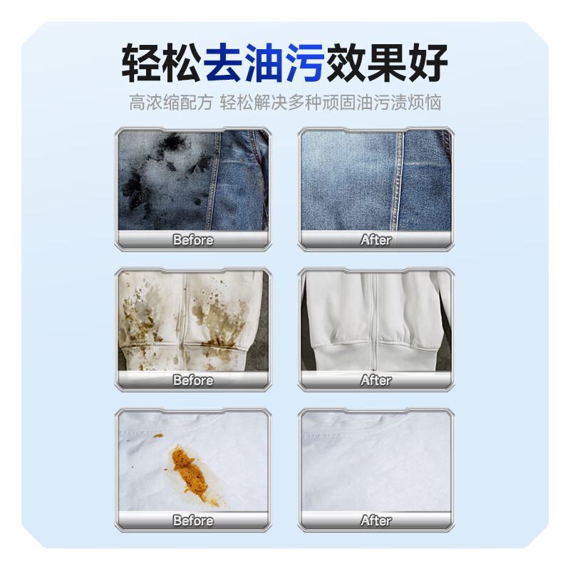 Erha EH EH-066 industrial work clothes oily laundry detergent liquid strong oil removal clothes hotel laundry room cleaning agent 2.2kg/barrel